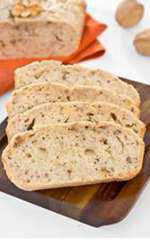 Pão de Banana e Nozes